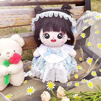 ぬいぐるみ ペローナ 好き 人形 きせかえ ドール ワンピース 20cm zwa-toys97-a.jpg