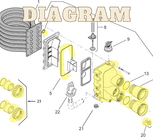 Miniatura 38 de Swimables Interruptor de flujo de aire compatible con piezas de calentador de piscina Pentair 42001-0061S - Compatible con calentador de agua