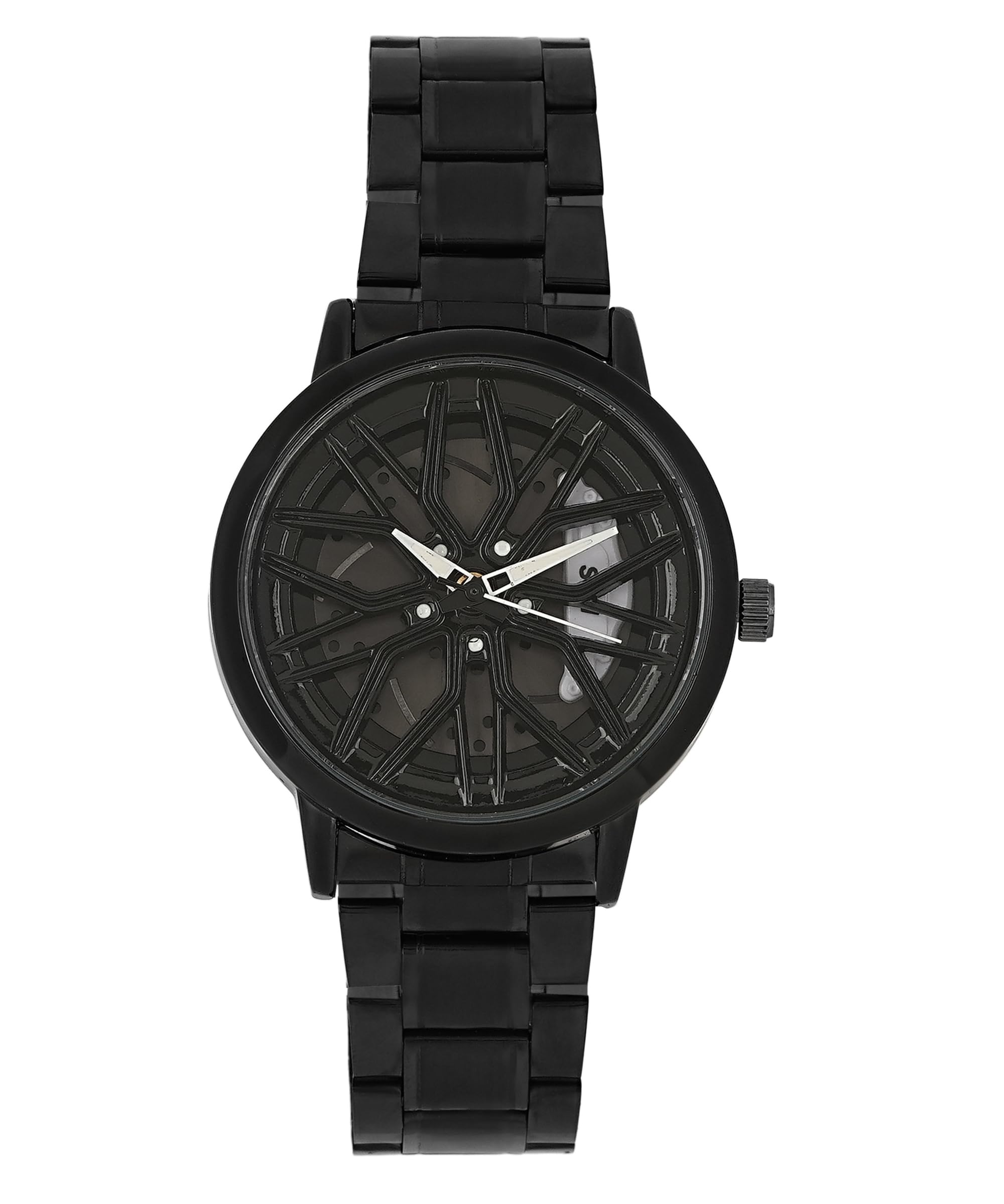 jainx White Dial Gyro Spinning Car Wheel Analog Wrist Watch for Men and Boys - GM1714 (B0DJ2TFBP5) Amazon Price History, Amazon Price Tracker