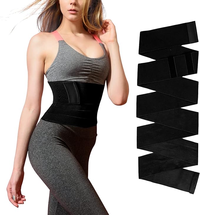 joyliveCY Snatch Me Up Bandage Wrap, Waist Trainer Tape Invisible Waist
