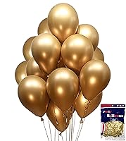 Algopix Similar Product 18 - Fayoo Gold Balloons 12 Gold Metallic