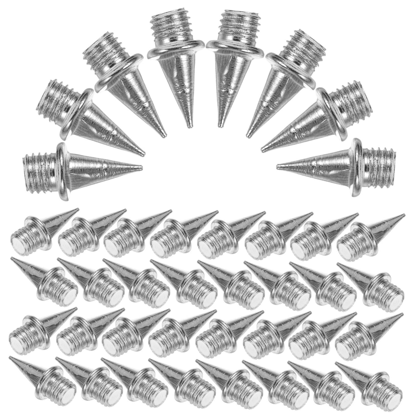 INOOMP High Jump Spikes Set 110pcs Steel Track Shoes Spikes for Training Competiti