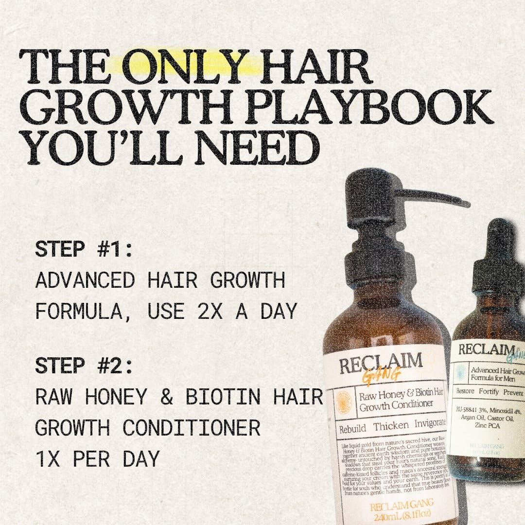 RU58841 + MINOXIDIL (60ml) Hair Growth Support Serum – Promotes Thicker, Fuller Hair with Natural Hydrating Oils - Image 6