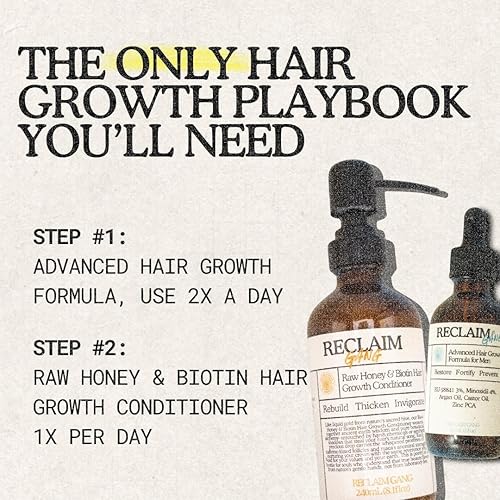 Miniatura 6 de RU58841 + MINOXIDIL (2.0 fl oz) Suero de apoyo al crecimiento del cabello  Promueve un cabello más grueso y lleno con aceites hidratantes naturales