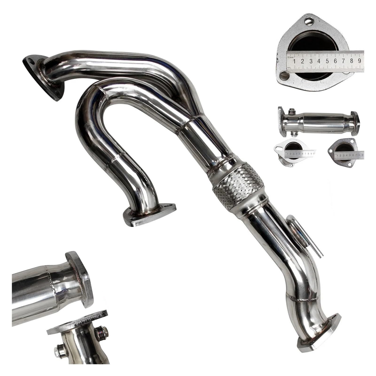 Xuanqingyi Store 2002-2006 Kompatybilny z Altima 3.5L VQ35DE V6 kolektorami wydechowymi
