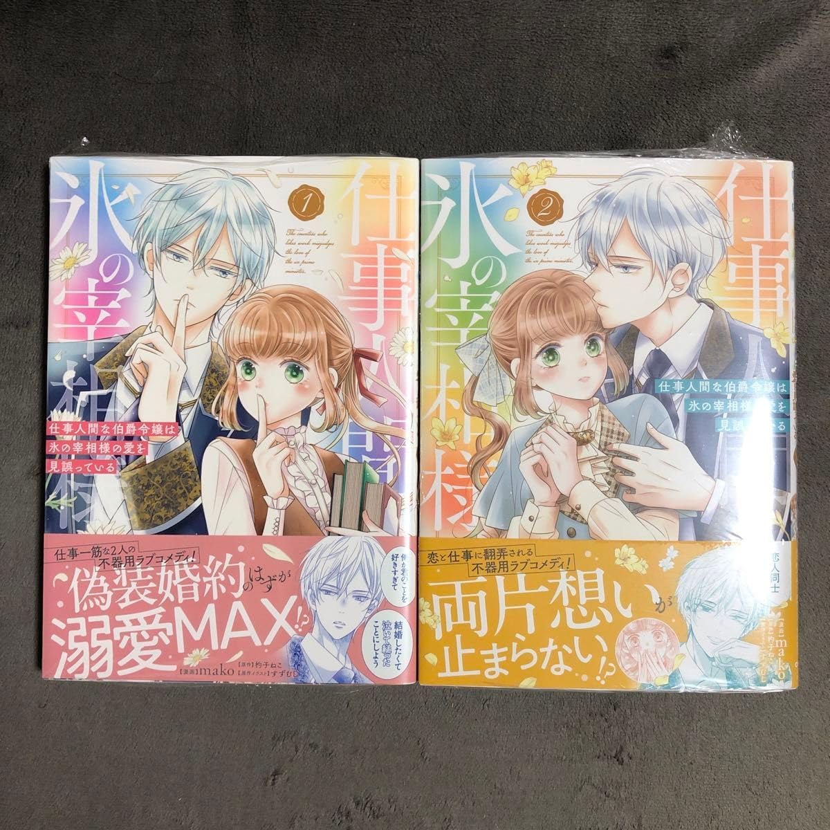 仕事人間な伯爵令嬢は氷の宰相様の愛を見誤っている 1?2巻セット