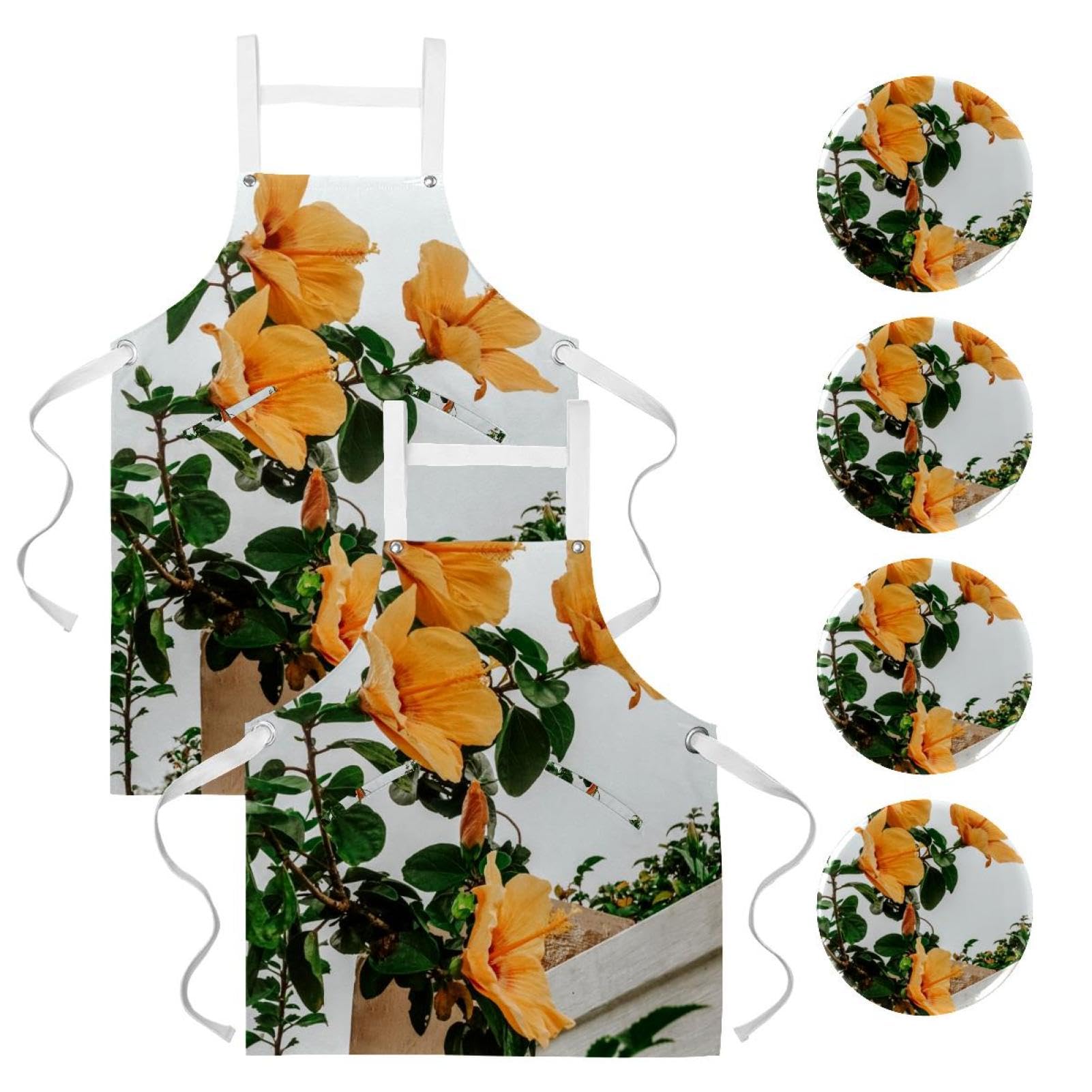 Tablier de serveuse pratique avec broches pour bar et restaurant