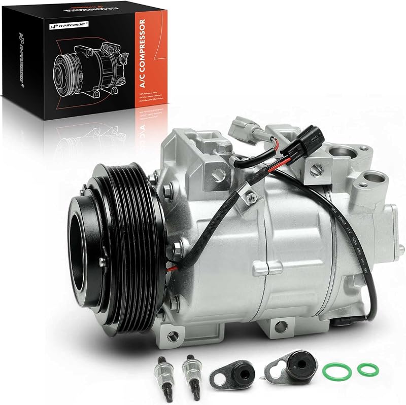 Compressor do ar-condicionado A-Premium DCS171EC para Nissan X-Trail 2.5L 2007 a 2014 – com embreagem