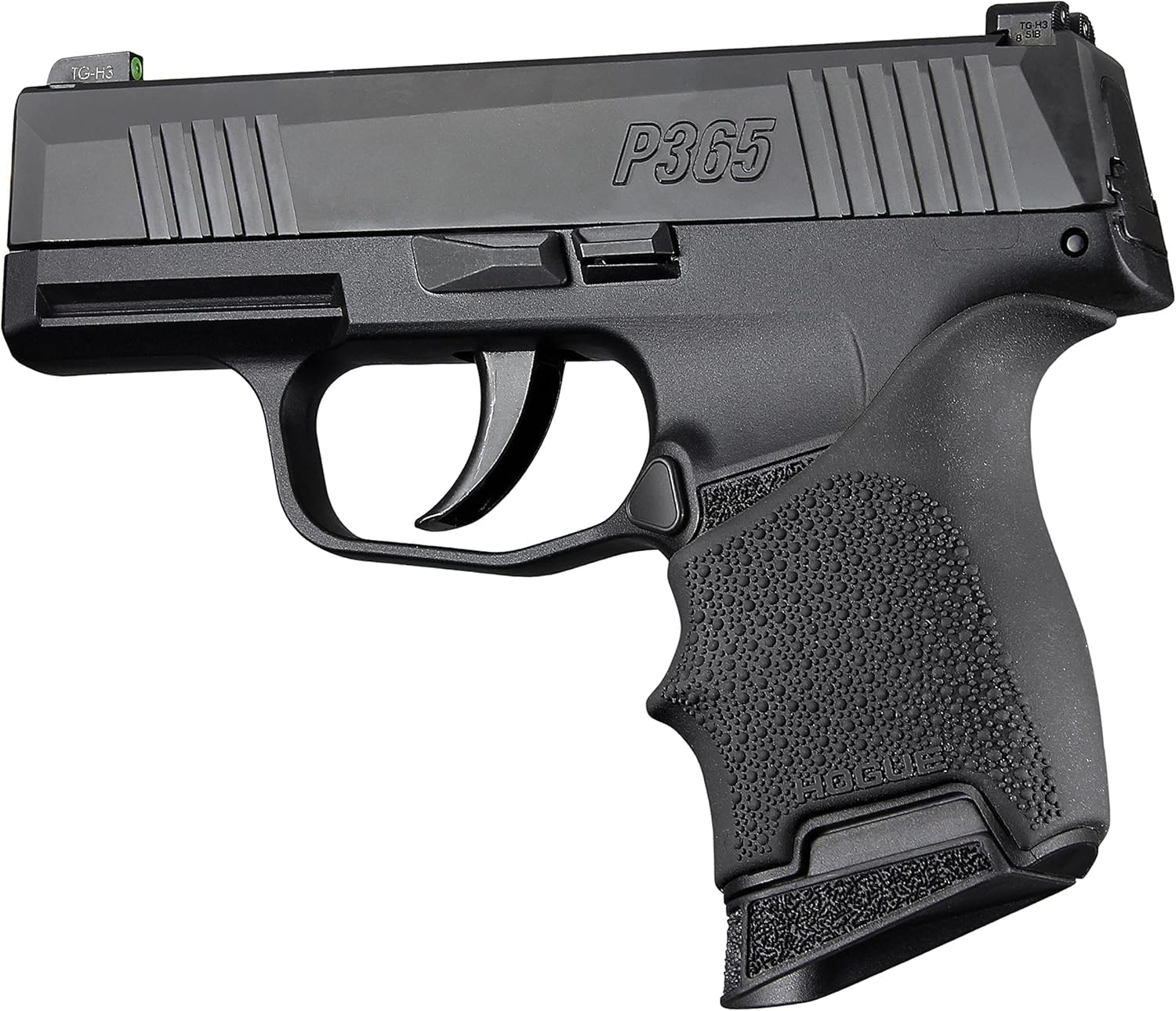 Hogue HandAll Beavertail Rubber Grip Sleeve for SIG SAUER P365 Standard