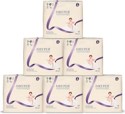 Miniatura 17 de Pañales desechables para bebé, pañales talla 4 (22-33 libras), protectores de fugas 3D e indicador de humedad, ultra suave y delgado, pañales de