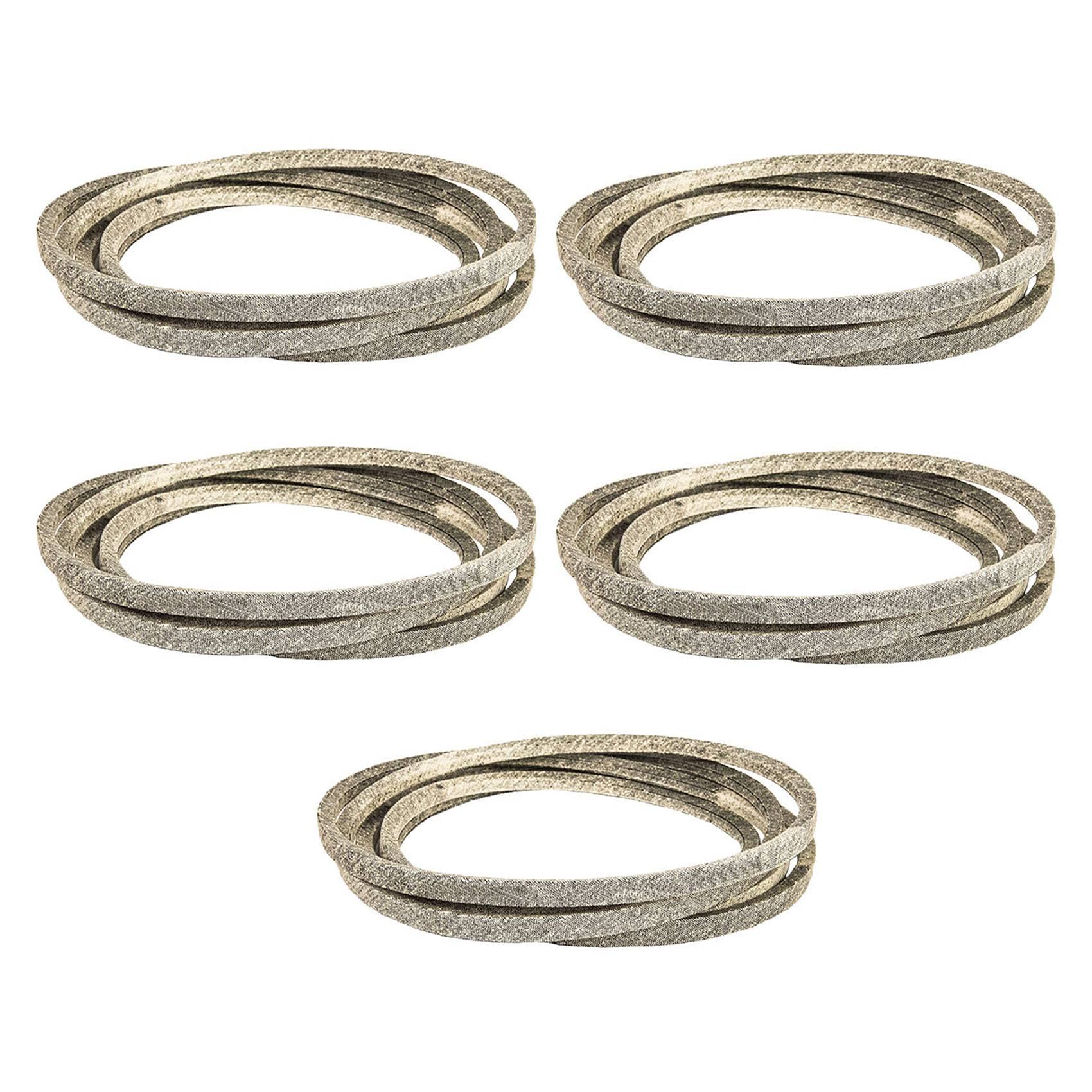 5 correas de cortacésped de fibra de aramida para GX20072 754-04219,954-04219 754-0641 1/2X104 pulgadas