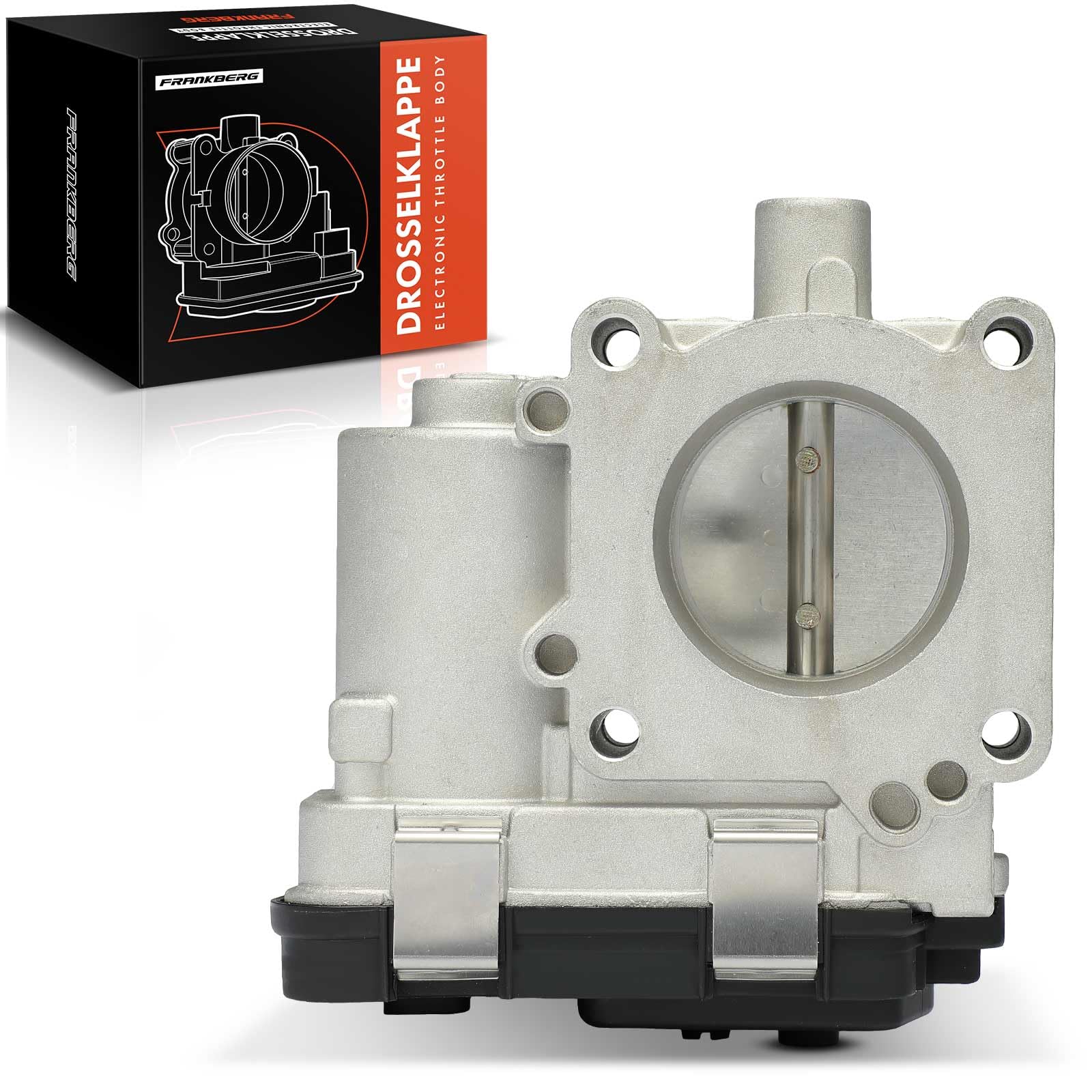 Frankberg Válvula de mariposa Cuerpo de mariposa Compatible con Golf Plus 521 5M1 1.6 FSI A3 8P1 1.6 FSI Golf V 1K1 1.6 FSI E.O.S 1F7 1F8 1.6 FSI Golf V 1K1 1.4 FSI Replace# V10-81-0089,03C133062