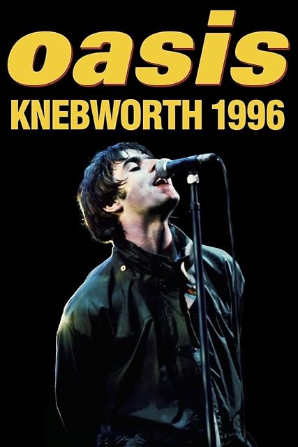 Oasis Knebworth 1996 (2021) Movie Poster Framed or Unframed Glossy Poster (A1 - 594 × 841 mm Unframed)
