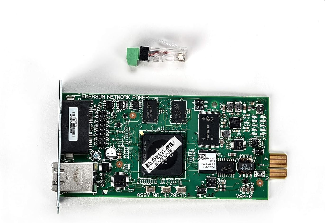 Vertiv Liebert IntelliSlot Unity-DP - Network Card Remote Monitoring Adapter Dual Protocol (is-Unity-DP)