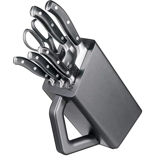 Victorinox Fully Forged Block Set, Set of 6, Black