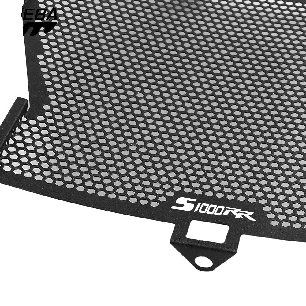 Protector De Radiador Para BMW S1000XR 2019-2023 - Aluminio Negro, Evita Daños Por Piedras