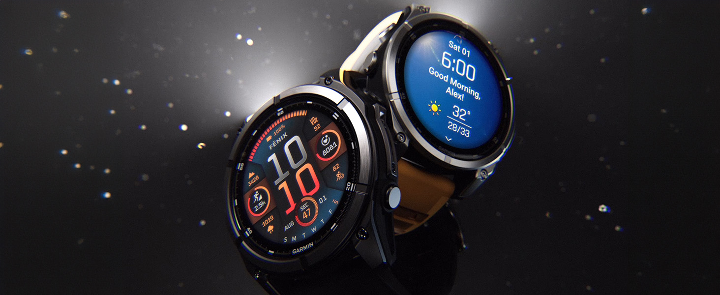 Amazon.com: Garmin fēnix® 8 – 47 mm, AMOLED, Sapphire, Premium