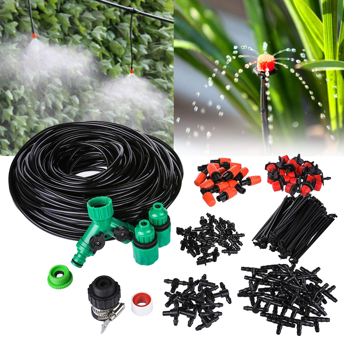 Bricolage 40M Micro système d'irrigation goutte à goutte Agriculture arroseur jardin plante fleur outil d'arrosage automatique