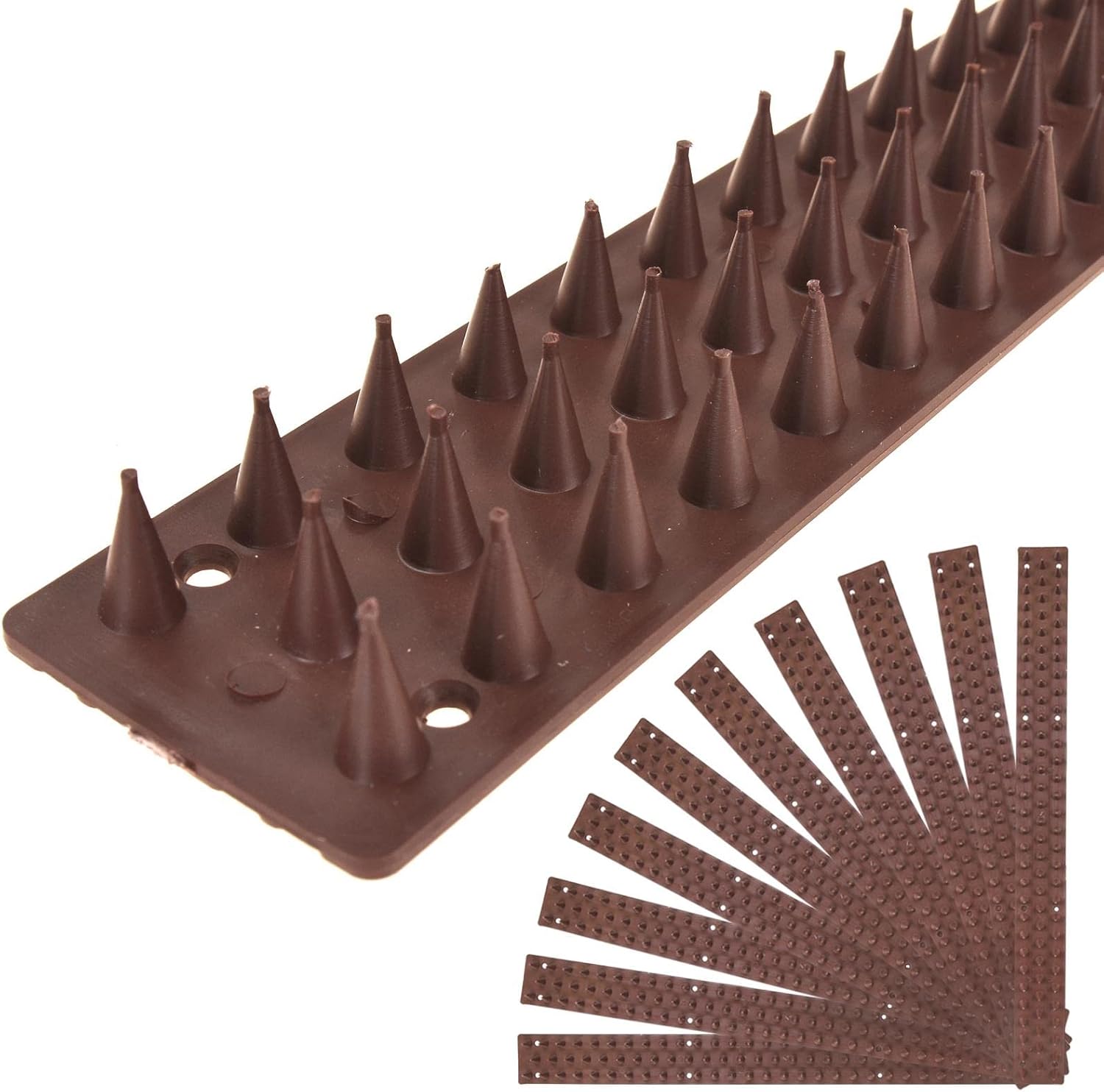 ASAB Garden Wall Spikes Cat and Bird Repellent Outdoor Fence Security Control to Keep Off