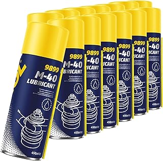 Mannol HTE - Germany Universal spray Lubricant/Rust remover (9899 2 Pc Pack M-40 Lubricant)