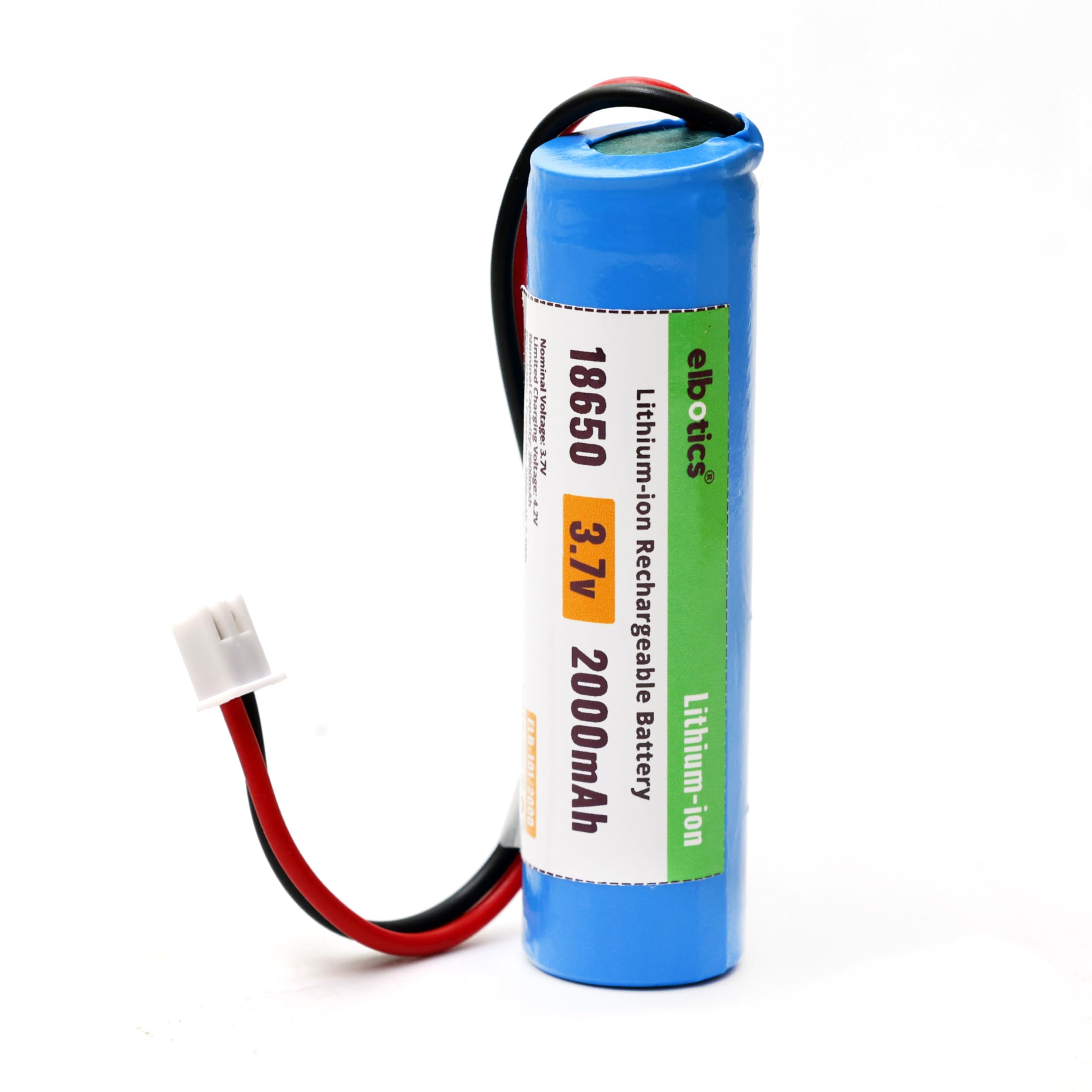 3.7 V 2000mAh Rechargeable Batteries Lithium-Ion Battery with XH2.54/2P Connector for DIY Electronic Products Toys Lighting, Bluetooth Devices (2000mAh XH2.54)-image-39