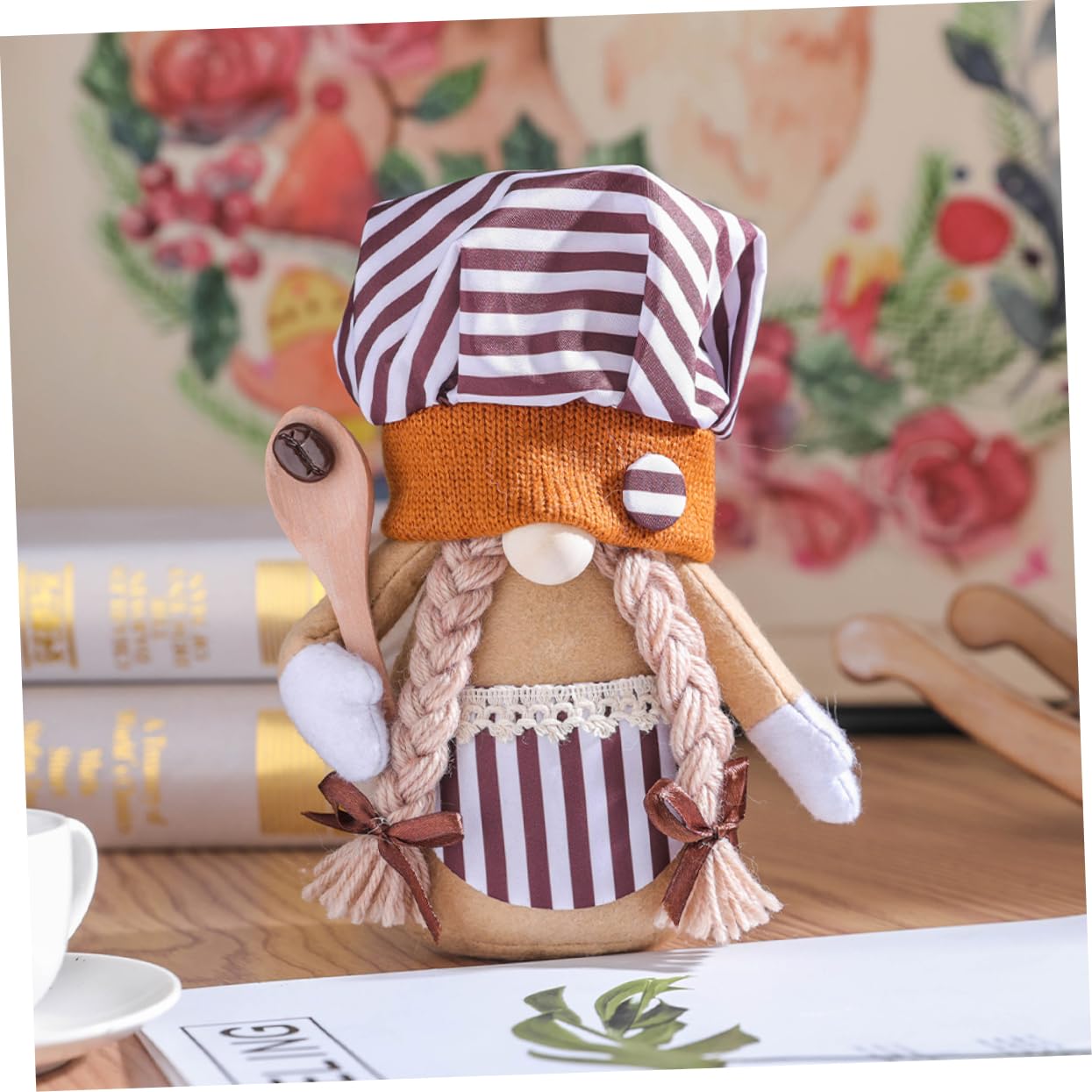 MAGICLULU 2 Pezzi Del Decorativi Doll per Decorazione Festiva e Atmosfera Accogliente per Caffetterie e Cucine