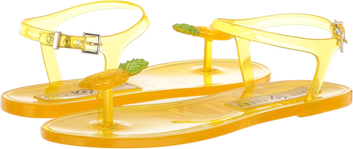 Katy Perry Women's The Geli Flat Sandal 5 Banana Golden Harvest