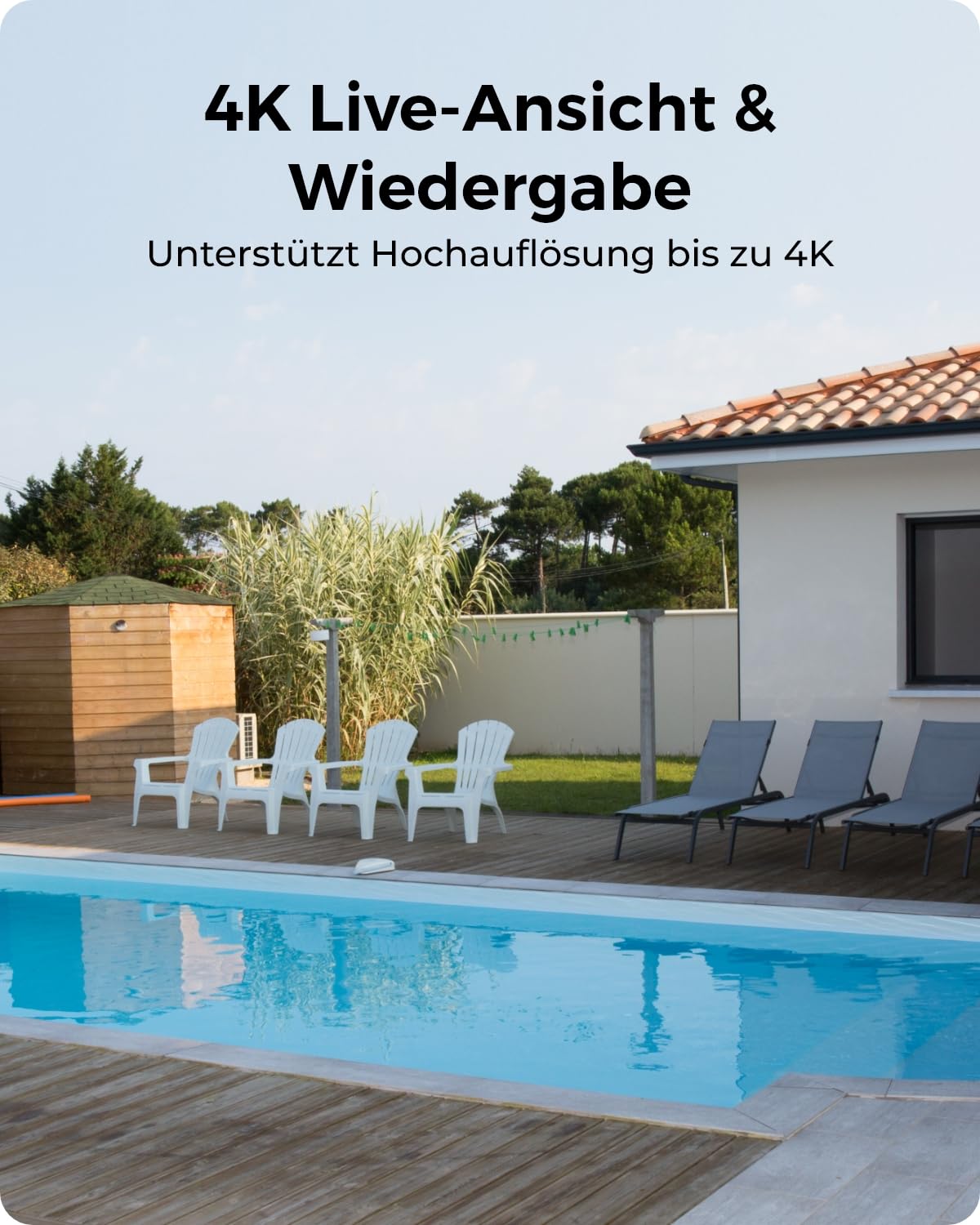 Reolink 4K Überwachungskamera Aussen Akku Set mit Home Hub, Farbnachtsicht | Zentrale Verwaltung & Lokaler Speicher, Ohne ABO, Bank-Level-Verschlüsselung, 2.4/5GHz WLAN, Argus 3 Ultra 2-Kamera-Set