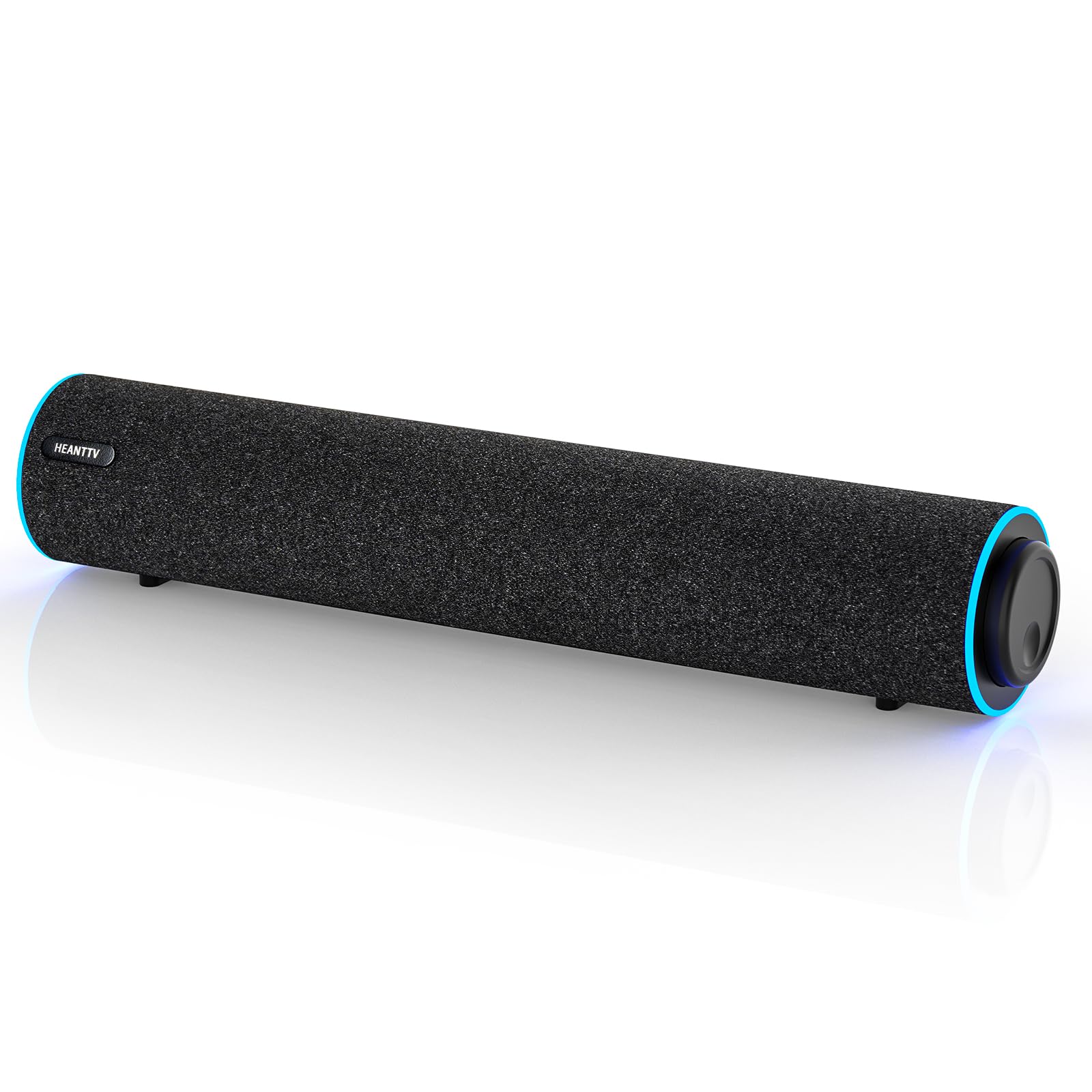 Computer Speakers, USB Powered PC Speakers with Blue LED Lights, Enhanced-Stereo Soundbar for Computer Monitor,3.5mm Aux Input & Volume Knob PC Soundbar for Desktop PC Laptop Monitor Smartphone.-image-38
