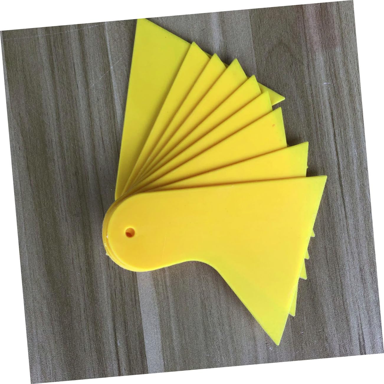 Unomor Quick Install Car Window Tint Film Tool Set Automotive Trim Scraper for Trim Yellow Tint Tool