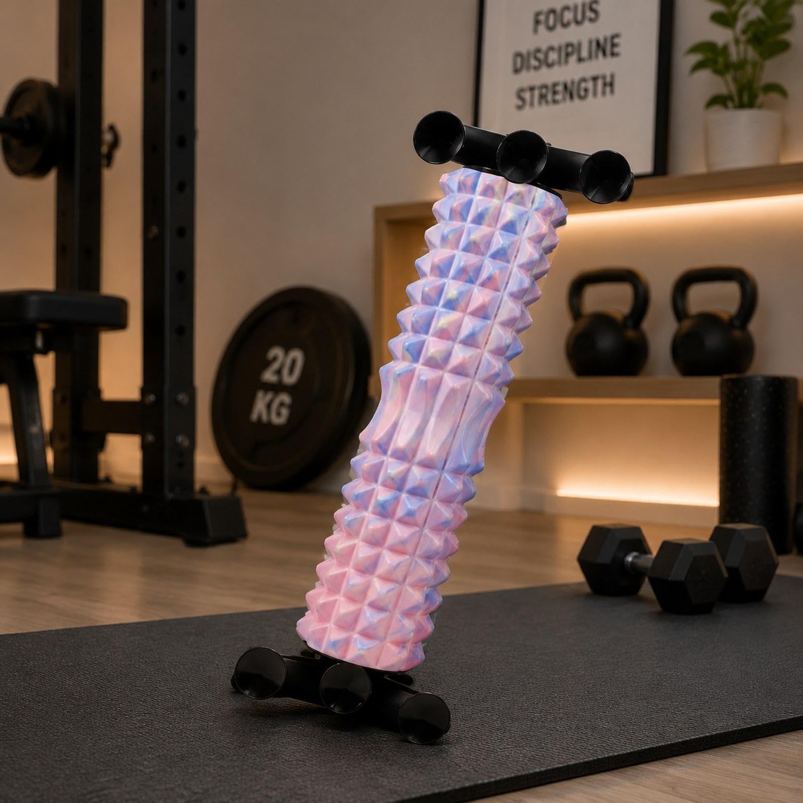 Eva Schaumstoff Massagerolle für Gewebemassage, Ideal für Heim Fitnessstudios, Fitness Und Mehr.