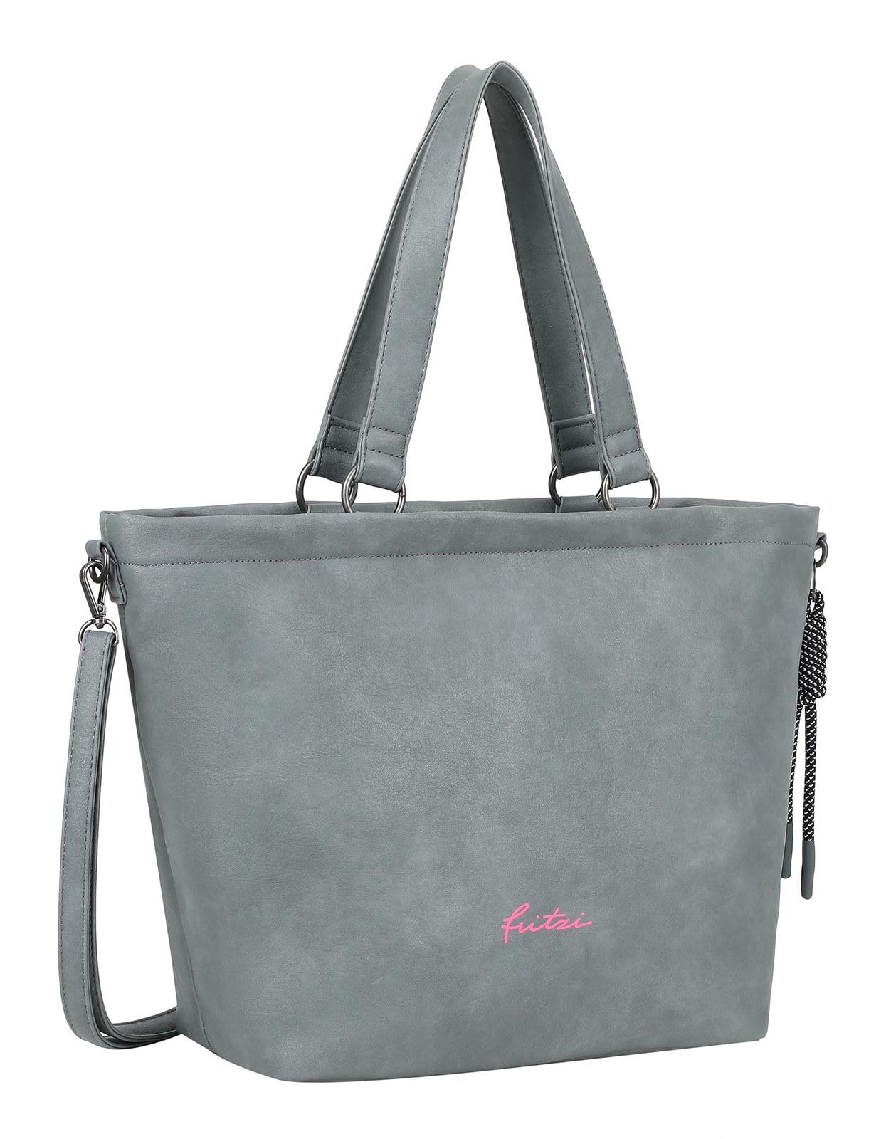 Fritzi aus Preussen Torba na ramię Lou Shopper Blue-Grey niebiesko-szara