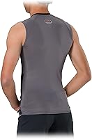 Vista 4 de McDavid Youth Chest Protector Baseball Heart Guard Sternum Protection Compression Shirt. HEX Padded Shirt