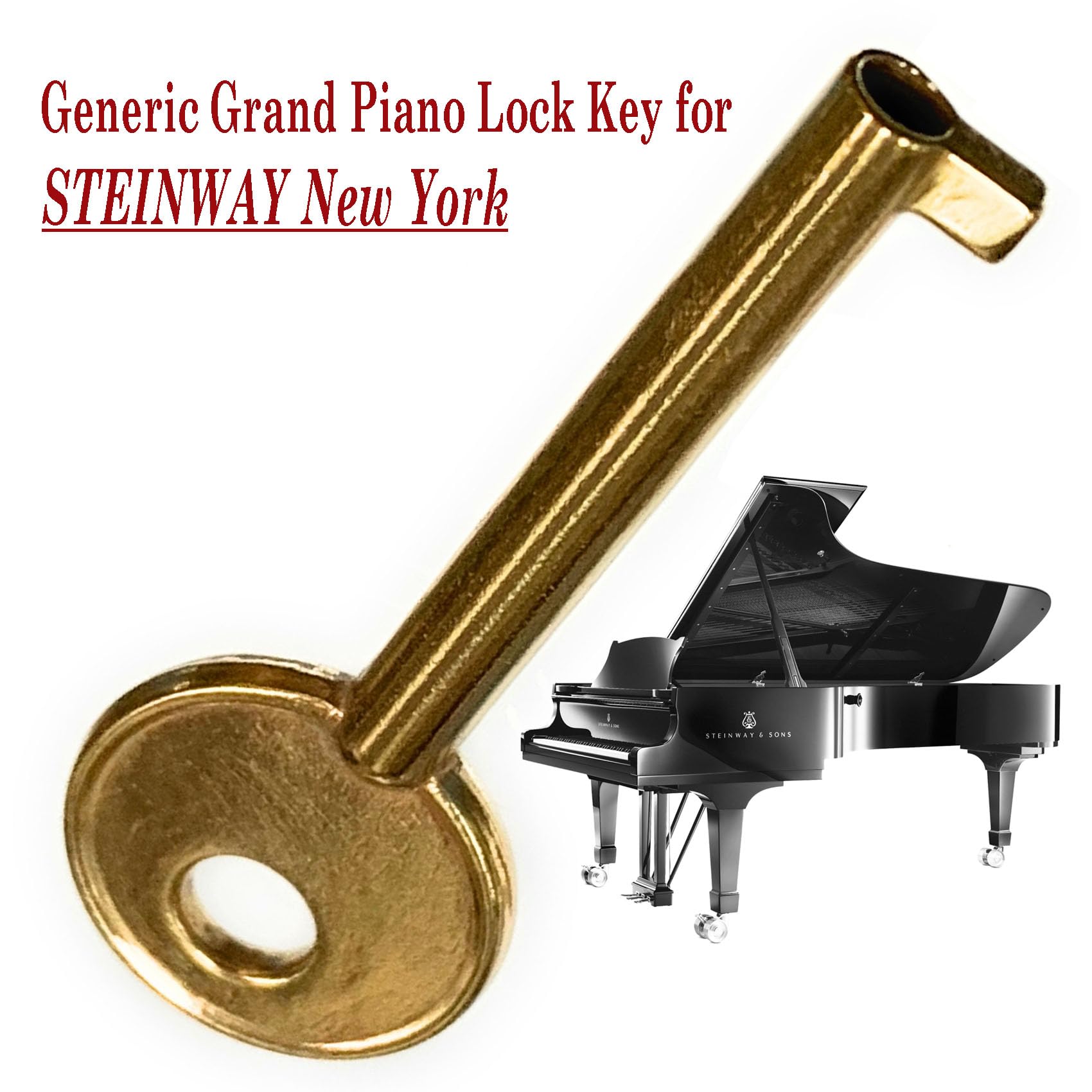 Amazon.com: NeoPRO Generic Piano Lock Key (Steinway New York