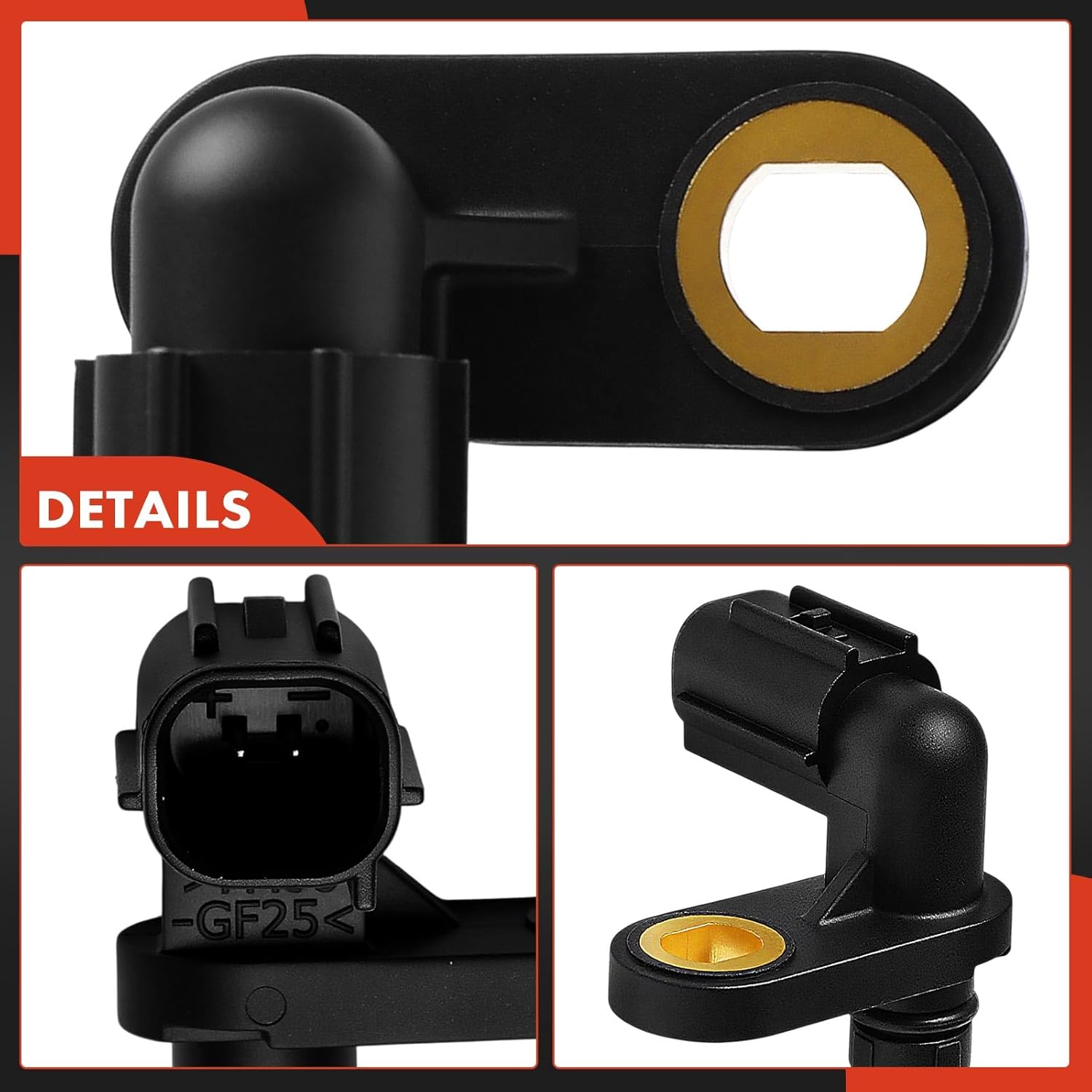 A-Premium Front Left ABS Wheel Speed Sensor Compatible with Toyota Models - Tundra 2018-2021, Sequoia 2018-2022
