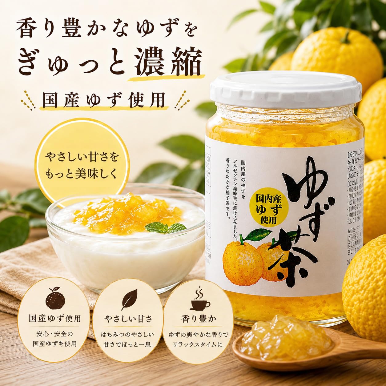 Amazon.co.jp: ゆず茶(瓶) 430g : 食品・飲料・お酒