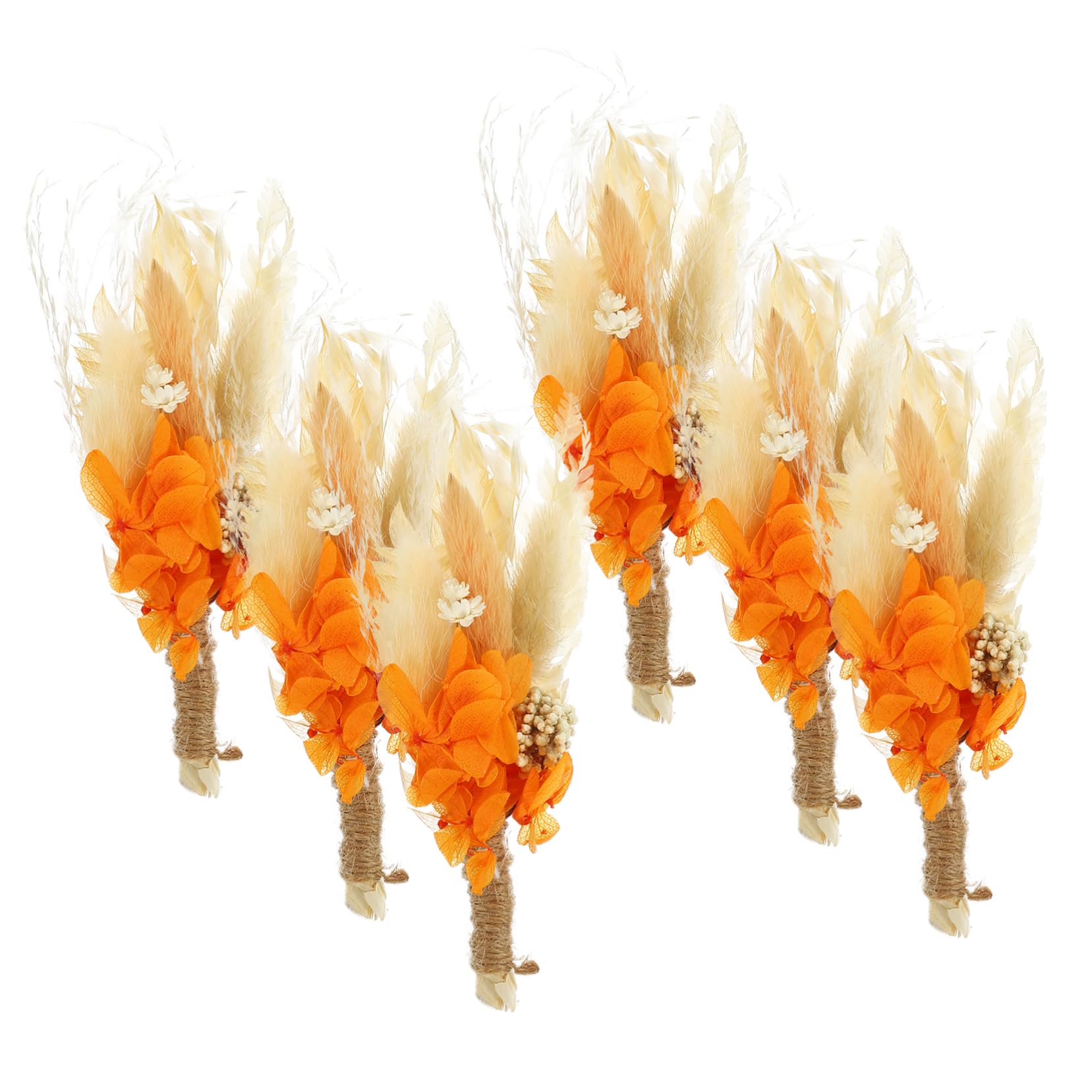 STOBAZA 4stücke Trockenblumenstrauß Mini Getrocknete Blumen Für Dekoration Für Hochzeiten Home Decor Fotografie Hintergründe Kunstvolle Arrangements Zeitloser Charme