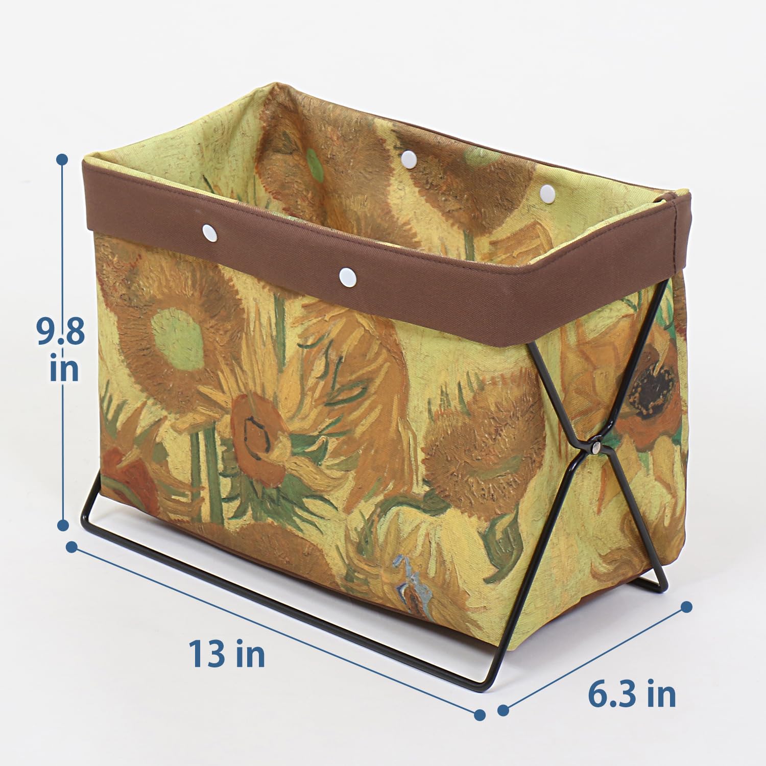 Amazon.com: ASTRO Collapsible Magazine Rack Holder, Floor Bedroom