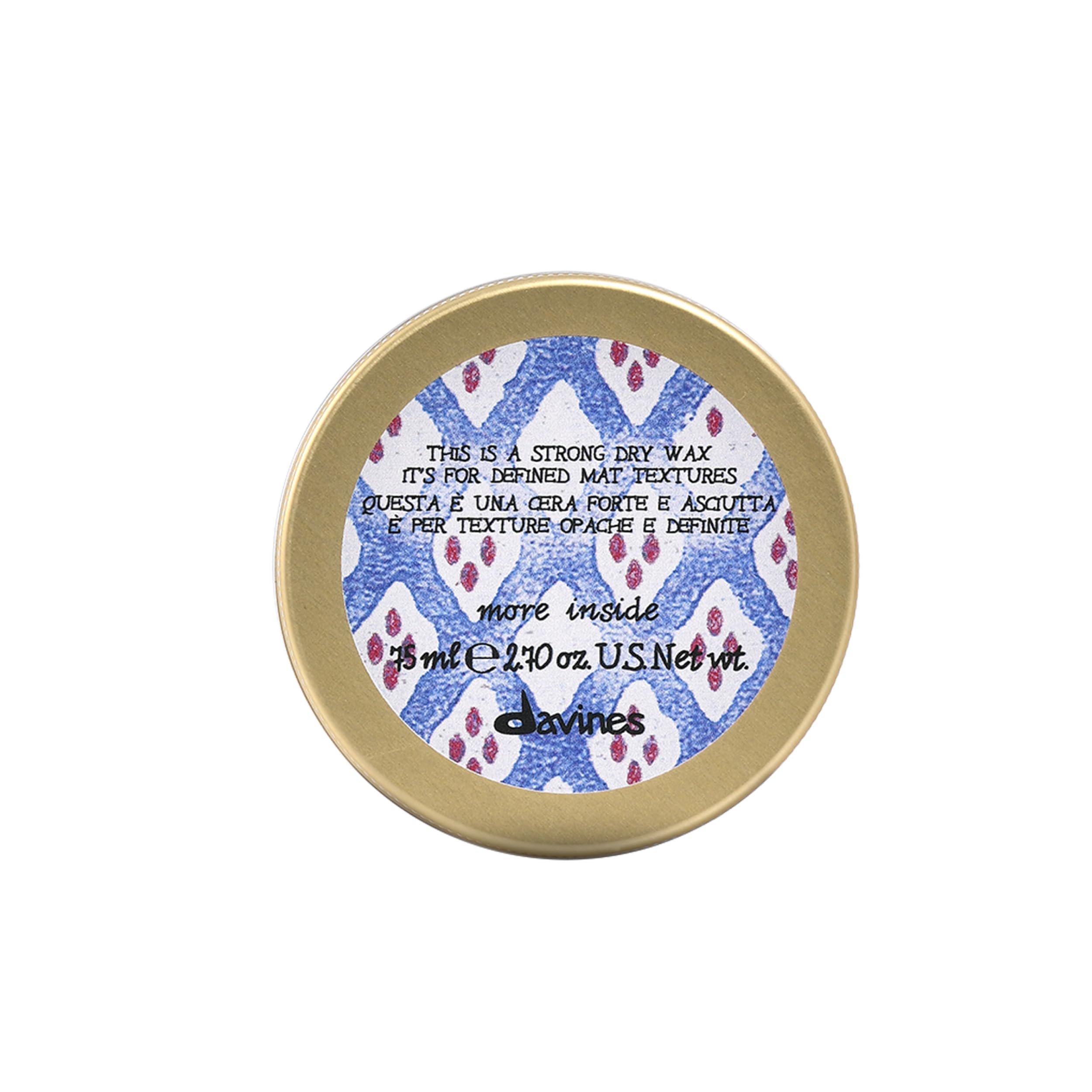 Davines More Inside Strong Dry Wax 75ml