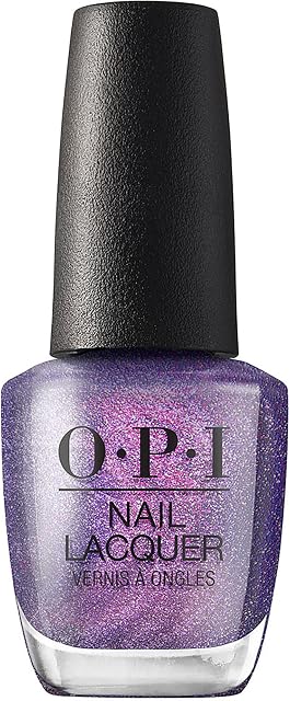 OPI Laque à ongles Leonardo , modèle Couleur , Opaque noir pourpre migreur Chip résistant à la puce Nail polonais Muse de Milan Collection