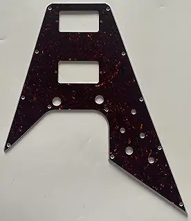 For Fit Gibson Flying Vスタイルギターピックガード(4層ブラウントーズ)