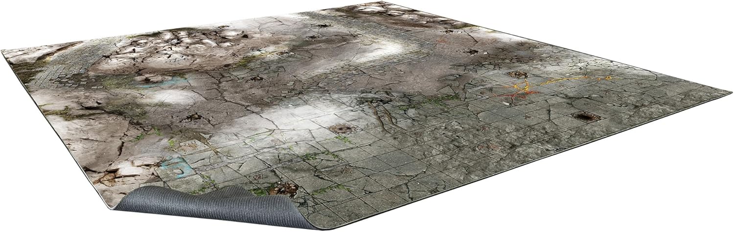 Battle Systems Frosty Crags Gaming Mat 2x2 - Grid