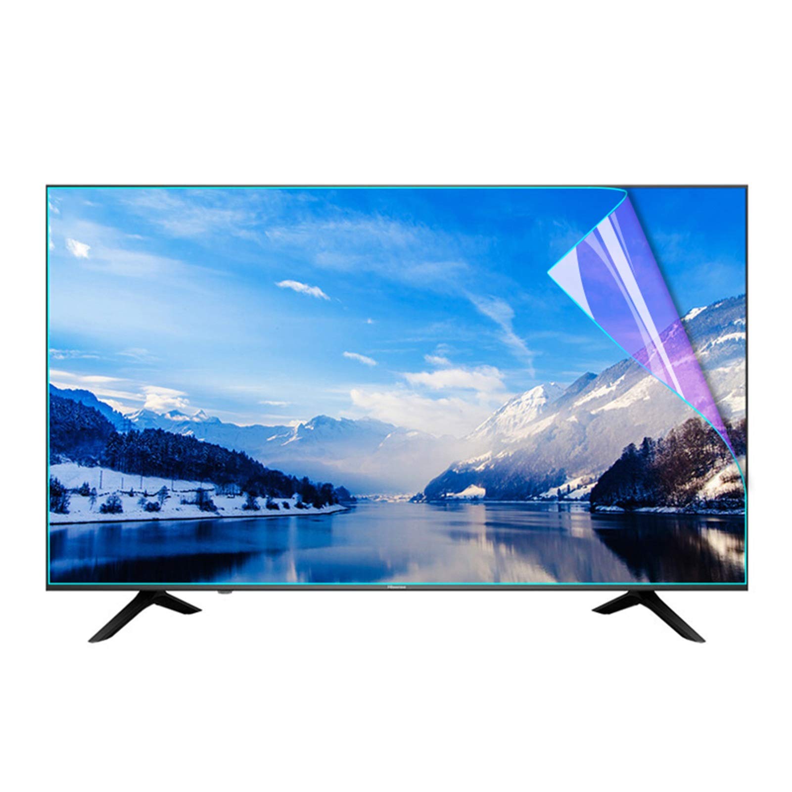 32-75 Inch TV Screen Protector Anti Blue Light Anti Glare Screen Filter Relieve Eye Fatigue