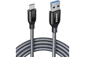 Anker PowerLine+ USB-C to USB 3.0 Premium Durable Cable for Fast Charging...