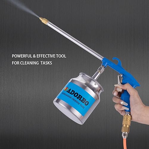 Miniatura 3 de Pistola de limpieza de motor Pulverizador de aire solvente Desengrasante Herramienta automotriz