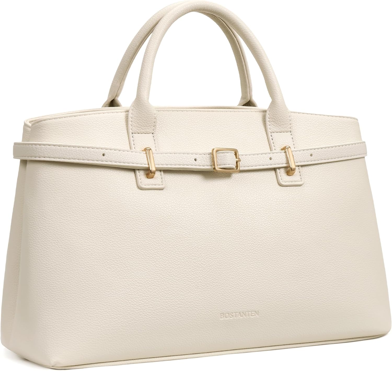 BOSTANTEN Vegan Leather Purses for Women Designer Satchel Handbags Trendy Top Handle Purse Tote Bag with Removable Strap