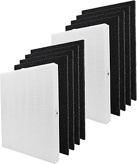 Colorfullife AP-1512HH True HEPA Replacement Filter H13 Compatible with Coway Air Purifier AP-1512HH, AP-1512HH-FP, AP-1518R, AP-1519P, Item NO #3304899 (2 HEPA + 8 Carbon Filters)