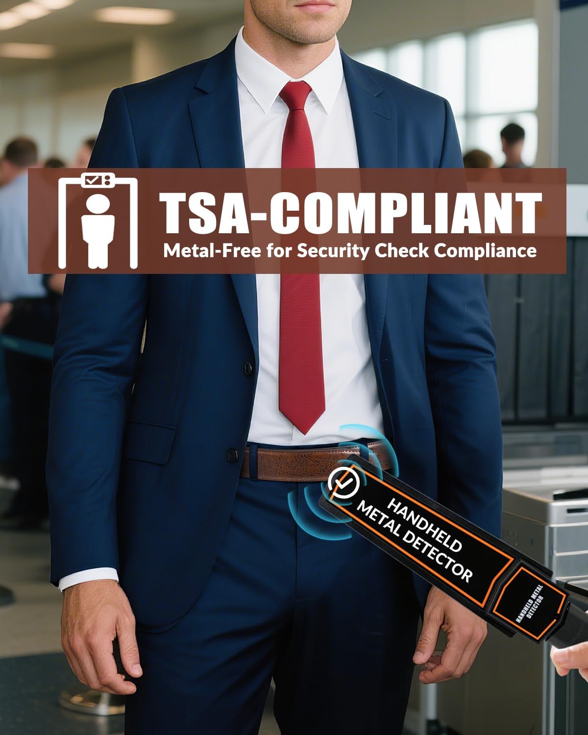 BELTROAD Buckleless Belts Leather No Scratch Belt for Men Hook and Loop Work Technician 1.5" Mechanic Belt Men Travel Gifts - Image 3