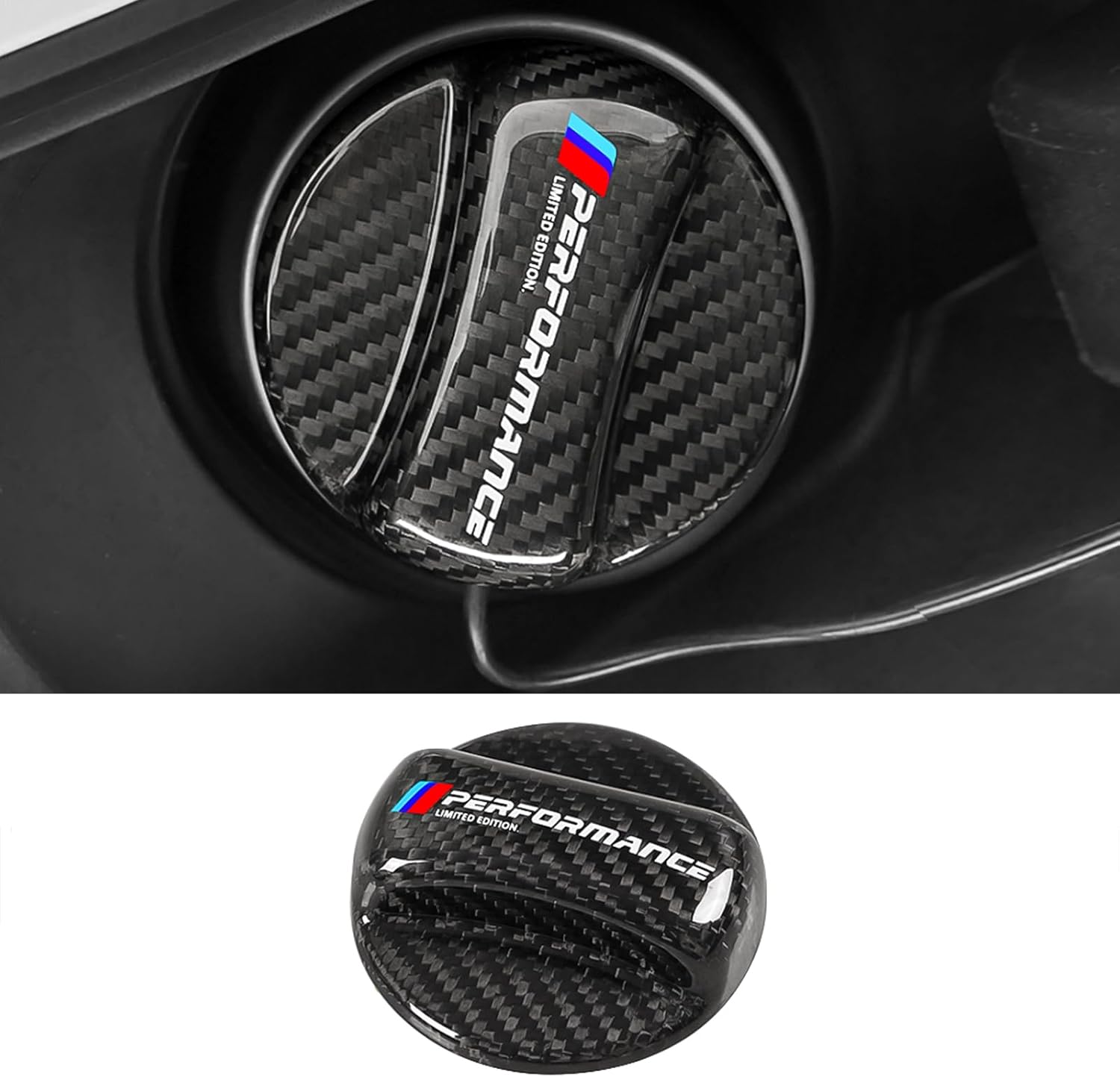 Gas Cap for BMW Car Accessories, Upgraded Carbon Fibre for BMW Gas Cap, Fuel Tank