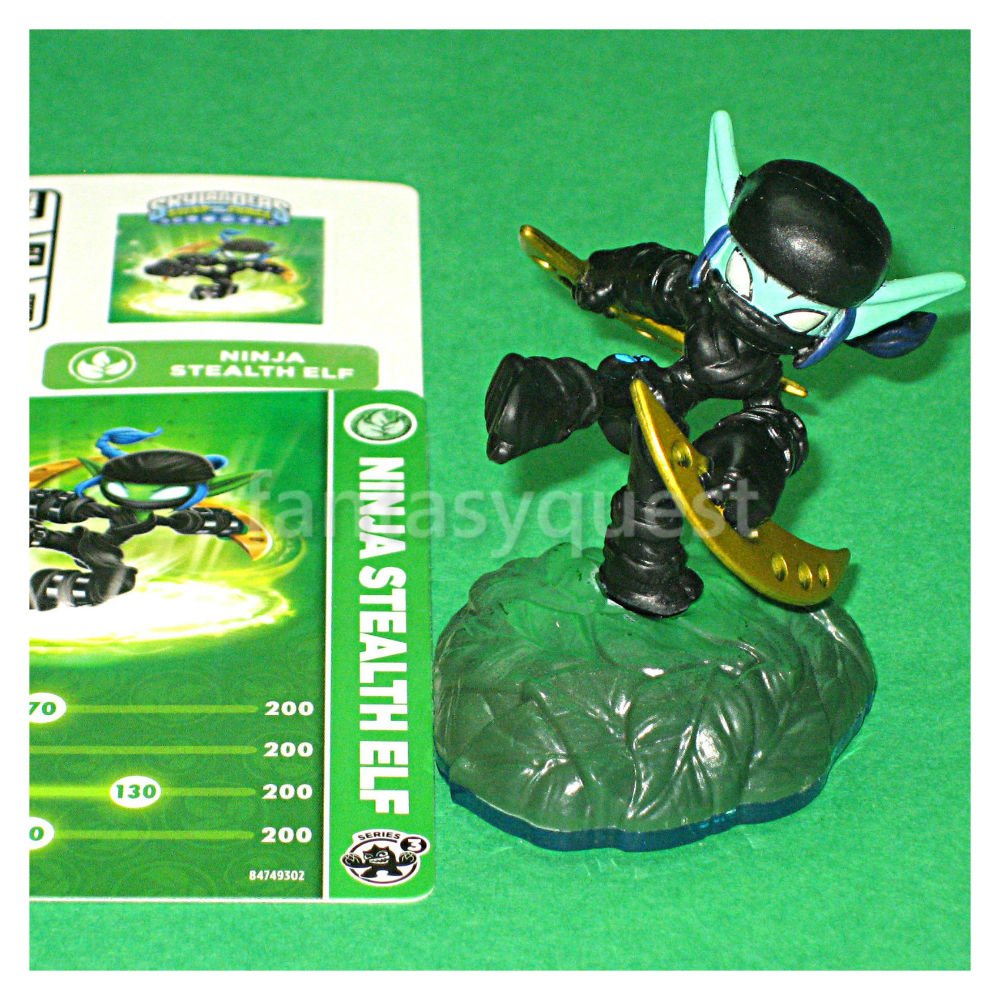 ACTIVISION Skylanders Swap Force: Ninja Stealth Elf - New In Bulk Packaging
